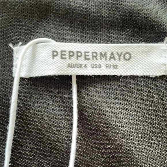 Peppermayo Floral Black and Red Mini Dress - Picture 6 of 13